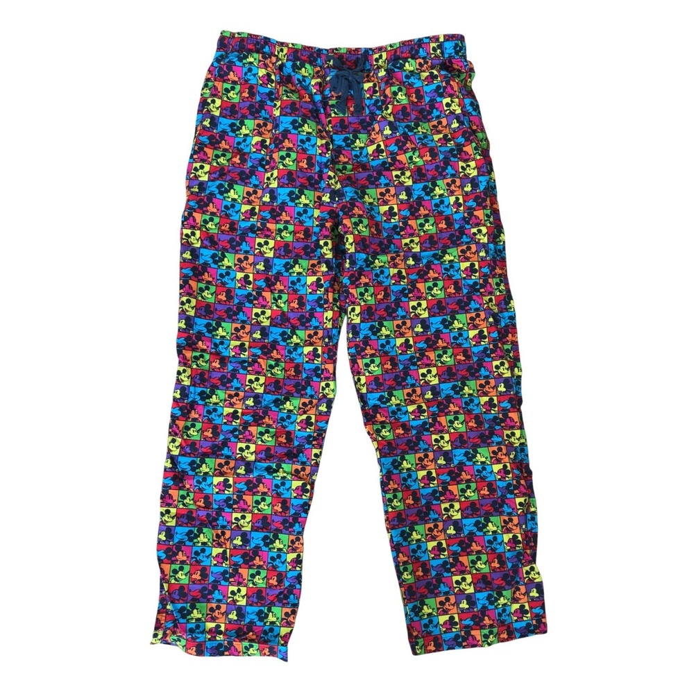 DISNEY PARKKS Mickey Mouse Pajama Pants Men | SZ: L